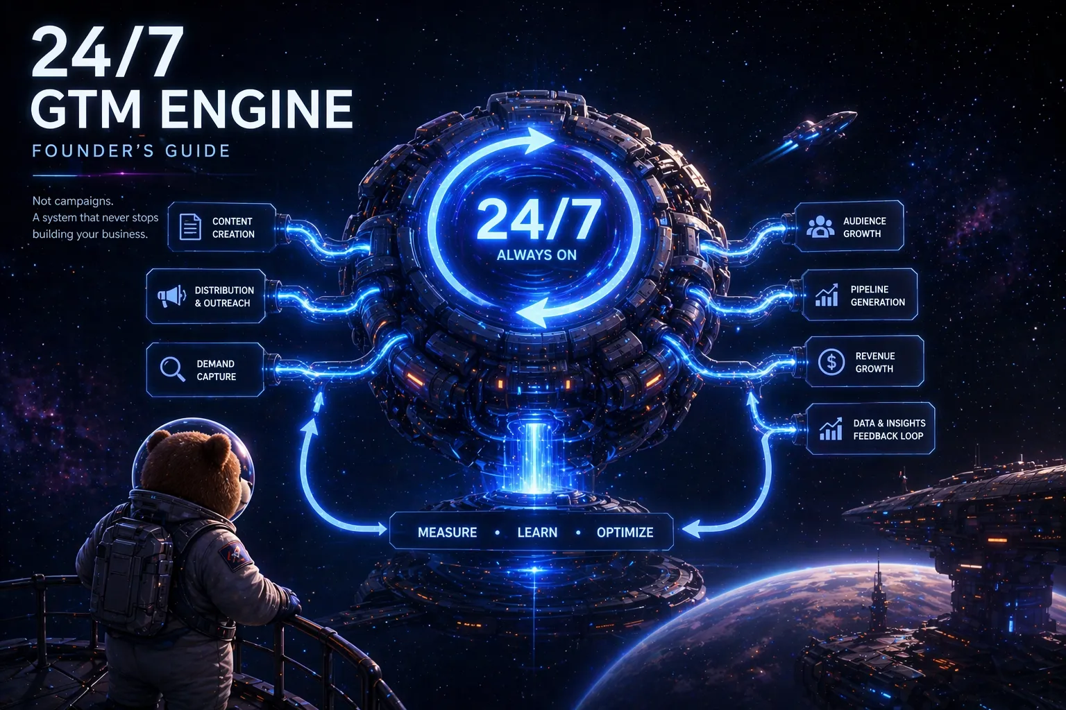 Building a 24/7 GTM Engine Without Losing Control: The Founder's Guide to Agentic AI